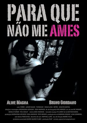 Постер: Para que não me ames