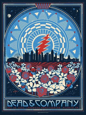 Постер: Dead & Company: 2023-05-28 Lakewood, ATL