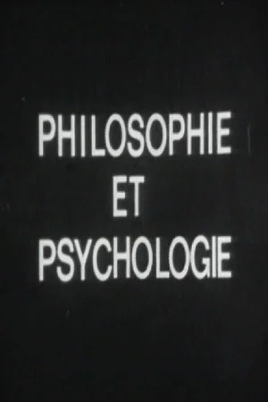 Постер: Philosophie et psychologie