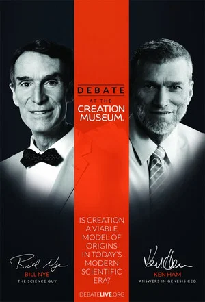 Постер: Uncensored Science: Bill Nye Debates Ken Ham