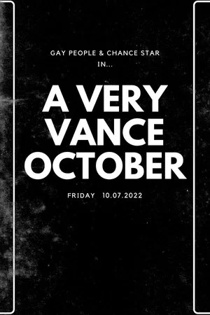 Постер: A Very Vance October
