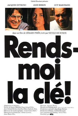 Постер: Rends-moi la clé!