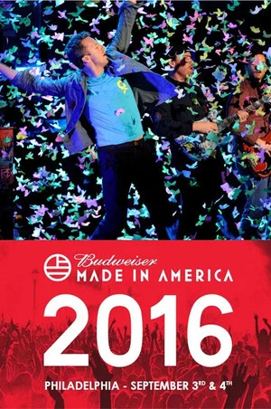 Постер: Coldplay - Budweiser Made in America Festival