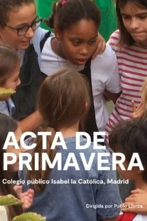 Постер: Acta de primavera
