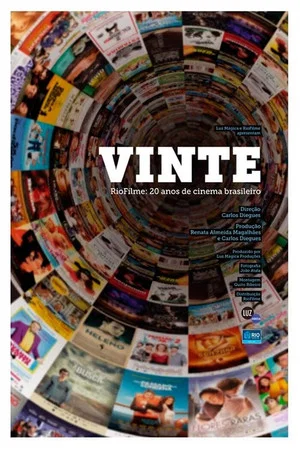 Постер: VINTE - RioFilme, 20 anos de cinema brasileiro