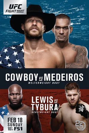 Постер: UFC Fight Night 126: Cowboy vs. Medeiros