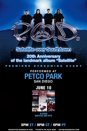 Постер: P.O.D. - Satellite Over Southtown: "B-Sides, Rarities & Hits"