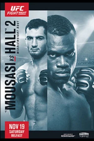 Постер: UFC Fight Night 99: Mousasi vs. Hall 2
