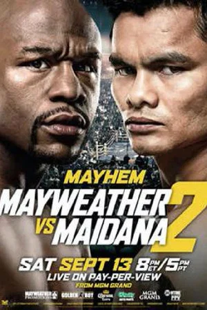 Постер: Floyd Mayweather Jr. vs. Marcos Maidana II