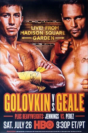 Постер: Gennady Golovkin vs. Daniel Geale