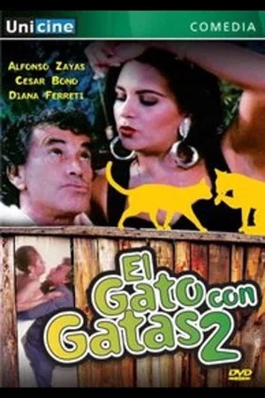 Постер: El gato con gatas II