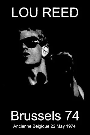 Постер: Lou Reed - Ancienne Belgique 22-05-1974