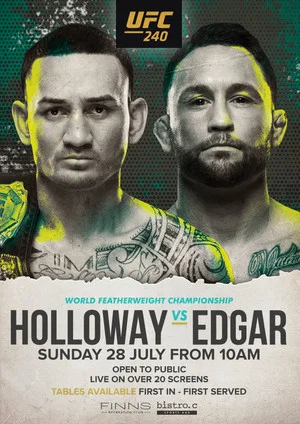 Постер: UFC 240: Holloway vs. Edgar