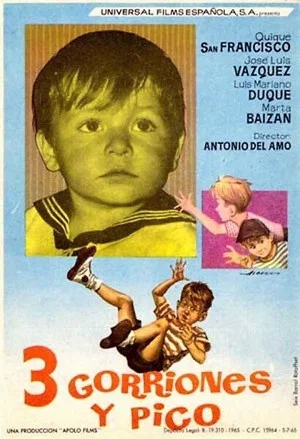 Постер: Tres gorriones y pico