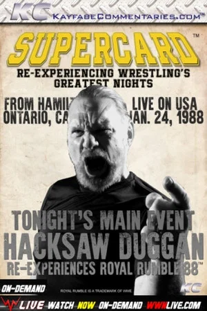 Постер: Supercard: Hacksaw Duggan Re-Experiences Royal Rumble ’88