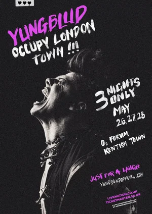 Постер: YUNGBLUD LIVE AT BRIXTON ACADEMY