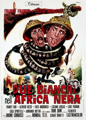 Постер: Two Whites in Dark Africa