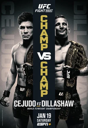 Постер: UFC Fight Night 143: Cejudo vs. Dillashaw