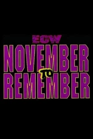 Постер: ECW November to Remember 1993