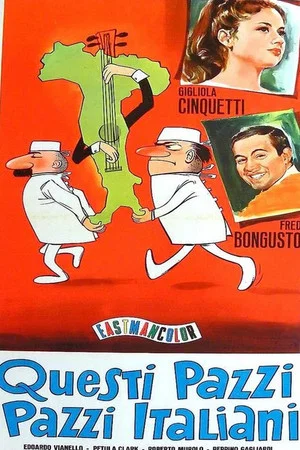 Постер: Questi pazzi, pazzi italiani