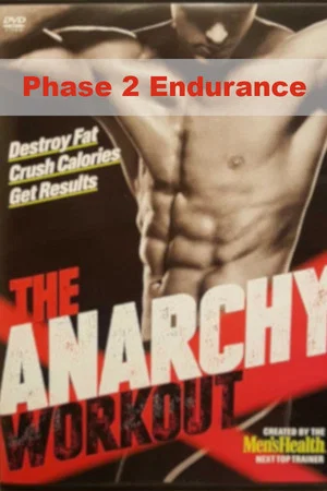 Постер: Men's Health The Anarchy Workout: Phase 2 Endurance