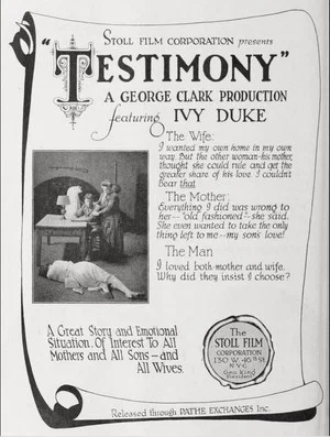 Постер: Testimony