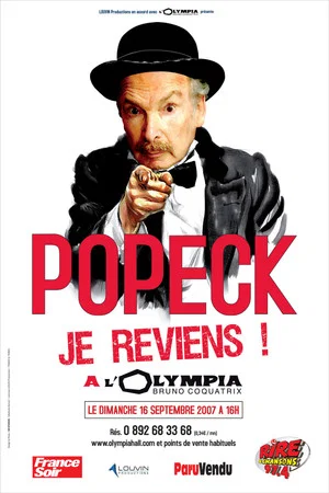 Постер: Popeck à l'Olympia