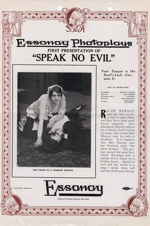 Постер: Speak No Evil