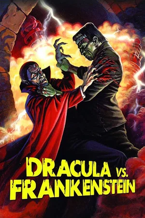 Постер: Dracula vs. Frankenstein