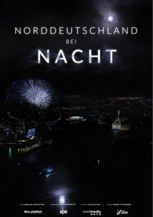 Постер: Norddeutschland bei Nacht