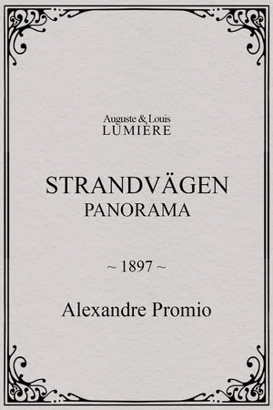 Постер: Strandvägen : panorama
