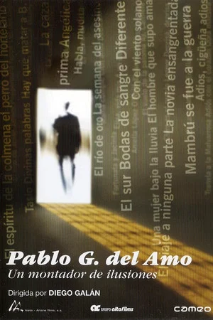 Постер: Pablo G. del Amo, un montador de ilusiones