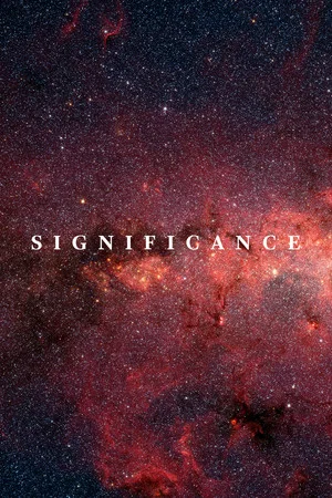 Постер: Significance