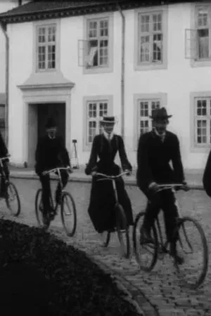 Постер: The Royals on Bicycles in Fredensborg Castle