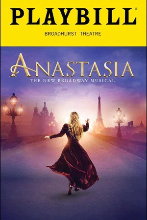Постер: Anastasia Broadway