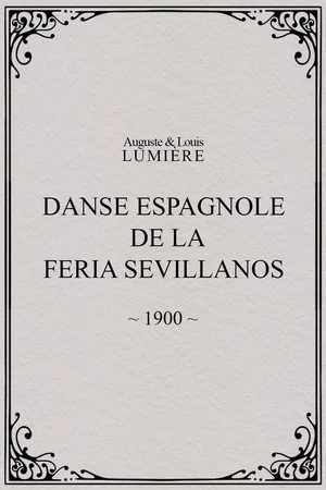 Постер: Danse espagnole de la Feria Sevillanos