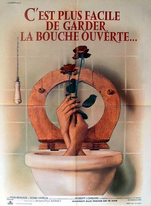 Постер: C'est plus facile de garder la bouche ouverte