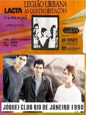 Постер: Legião Urbana - Ao Vivo no Jockey Club - 1990