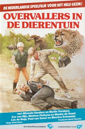 Постер: Overvallers in de dierentuin
