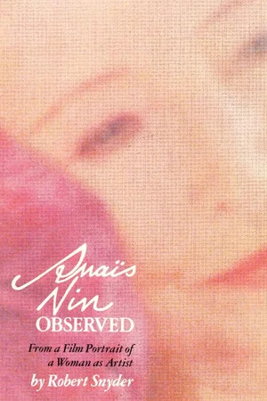Постер: Anaïs Nin Observed