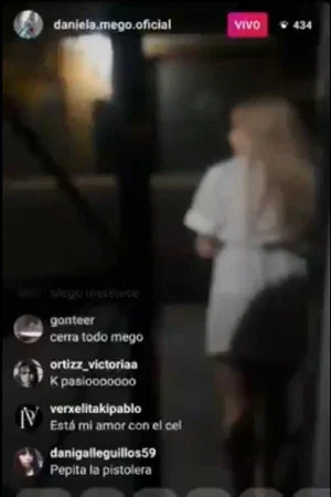 Постер: Daniela Mego a los tiros en su casa pq intentaron entrar a robarle