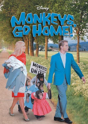 Постер: Monkeys, Go Home!