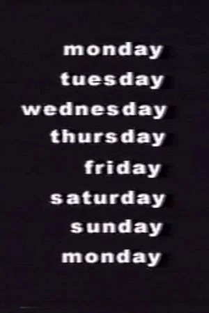 Постер: monday tuesday wednesday thursday friday saturday sunday monday