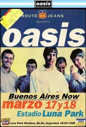 Постер: Oasis: Live at Luna Park