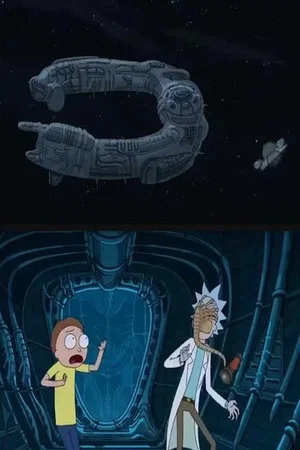 Постер: Alien: Covenant - Rick and Morty