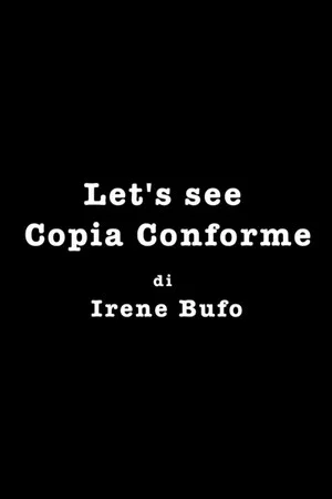 Постер: Let's See Copia Conforme