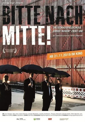 Постер: Bitte nach Mitte!