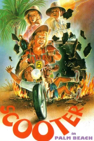 Постер: Scooter in Palm Beach