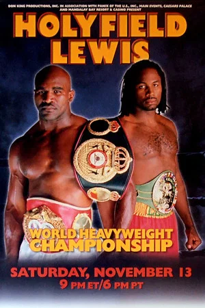 Постер: Evander Holyfield vs. Lennox Lewis II