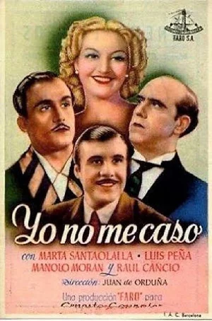 Постер: Yo no me caso